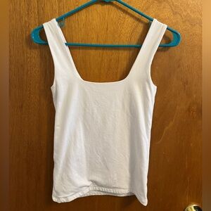 Abercrombie & Fitch White Tank Top